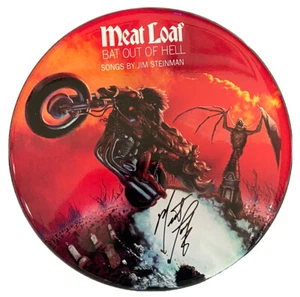 Meatloaf Signed Drum Meatloaf Autographed Drumhead Bat Out of Hell Photo Proof - Picture 1 of 2