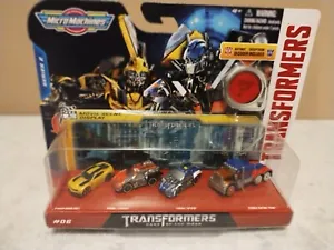 MicroMachines Transformers Series 2 #06 Bumblebee + 3 Autobots Micro Decoder Inc - Picture 1 of 8