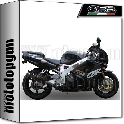 GPR ESCAPE ATORNILLADO HOM FURORE NEGRO HONDA CBR 900 RR FIREBLADE 1998 98 1999 99 Foto 1 de 3