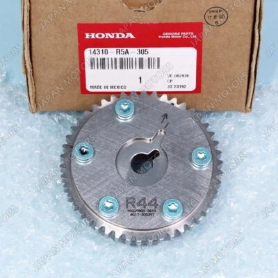 New Genuine OEM Honda Accord CR-V Actuator Camshaft VTC 46T Sprocket 14310R5A305 - Image 1 of 4