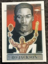 1989 Bo Jackson Baseball/football Card 