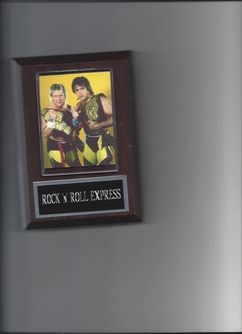 ROCK n ROLL EXPRESS PLAQUE WRESTLING WWF WCW NWA TNA AWA Cover