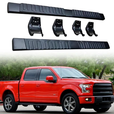 2 piezas pedales de estribo lateral barra Nerf para Ford F150 F250 2009-2022 Foto 1 de 4