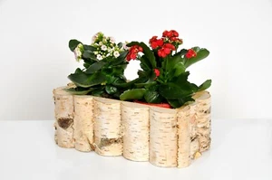 NEW RECTANGULARPLANTER 30 WOODEN HANDMADE HOME GARDEN FOUR SIZES AVAILABLE - Picture 1 of 3