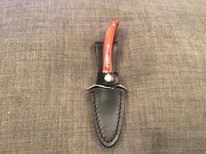 HICOUP Premium Oyster Shucking Dagger Knife with Sheath.  #375 - Picture 1 of 4