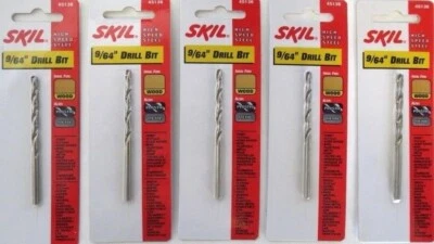Skil 45136 9/64" HSS Drill Bit 5 Packs - Image 1 of 2