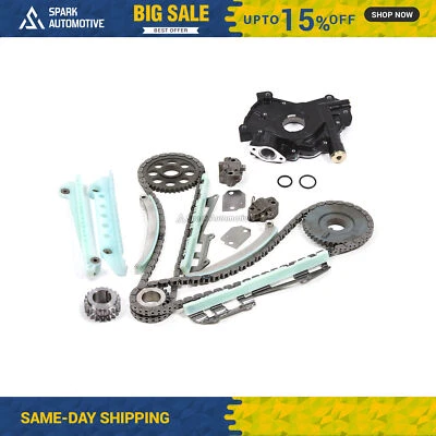 Kit de bomba de aceite de cadena de distribución para 97-04 Lincoln Mercury Ford Crown Victoria 4.6 Foto 1 de 4
