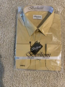 NEU Berlioni italienisches Herrenhemd 17-17 1/2 x 34/35 Langarm XL - Bild 1 von 6