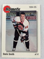 IHL 1994-95 Fort Wayne Komets Hockey Card #14-Darin Smith
