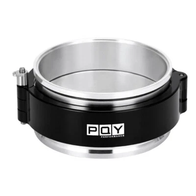 For 4 Inch 102mm Aluminum HD Intake V-band Clamp Intercooler Pipe Quick Release - Image 1 of 4