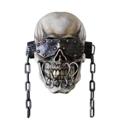 Halloween MEGADETH VIC RATTLEHEAD Latex Deluxe Mask Trick or Treat Studios NEW - Image 1 of 4