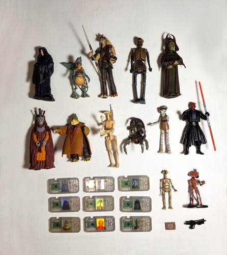 Star Wars 1997-98-99 figurines with Commtech Chips Lot | eBay