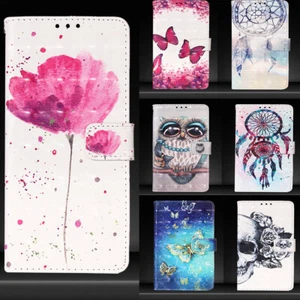 For Honor 200 X6B Nova 12i 3D Shockproof Pattern Wallet Stand Phone Case Cover - Picture 1 of 20