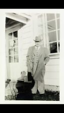 Fancy Man Suit Too Hat Vintage photo found photograph original A835