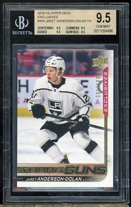 2018-19 Upper Deck Young Guns Exclusive #454 Jaret Anderson-Dolan BGS 9.5 81/100 - Picture 1 of 2