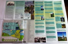 Derry Londonderry Cidade Cemitério visitantes Mapa Da Irlanda Irish cemitérios irlandês Raro