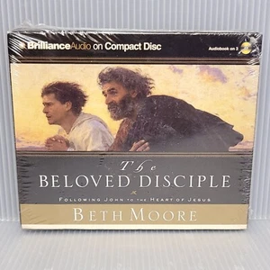 Beloved Disciple by Beth Moore (Brilliance Audio Audiobook, 3 CD) Christian John - Imagen 1 de 2