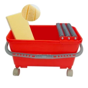 20L TILERS WASHTUB Washboy set Heavy duty +sponge/3 rollers +wheels NEW Cleaning - Picture 1 of 4