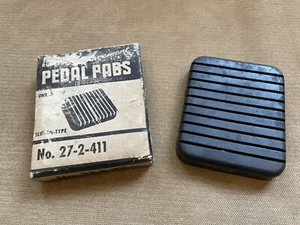 1953-1954 Chevy Chevrolet Rubber Slip On Pedal Pad Replacement (1857-38-3) - Picture 1 of 5