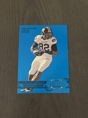 2012 Fleer Retro 1997-98 Fleer Metal Blue PMG /50 #M-97 MICHAEL EGNEW Rookie RC - Image 1 of 2