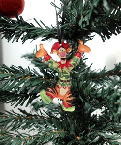 Disney Tigger Christmas Tree Ornament Winnie the Pooh Tiger Holiday Decor Elf 2D - Picture 1 of 4
