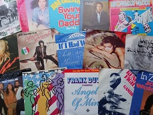 360 Single Sammlung - 99 Prozent Englisch 70er & 80er Pop & Oldies - Picture 1 of 8