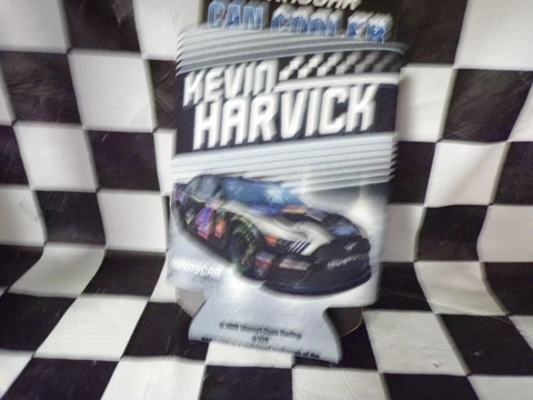 Kevin Harvick #4 2020 Mobil 1 Can Cooler Koozie Black. NEW Cover
