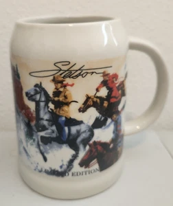 Taza o Stein Stetson Edición Limitada Western Cowboy & Horse Temática 5.25" Alto - Imagen 1 de 2