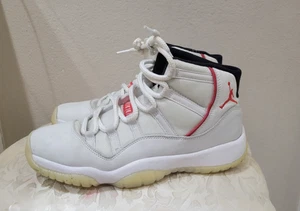 Nike Sh Air Jordan 11 Retro GS Platinum Tint  378038-016 Size Kids 7Y Womens 8.5 - Picture 1 of 7