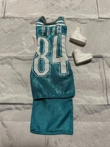 Glam Team 84 Dress & White High Top Sneakers, Barbie Clothes Lot #738 - Picture 1 of 10