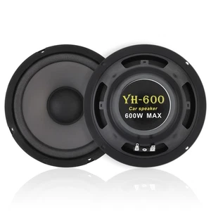 Altavoces de puerta de audio para automóvil de 1 pieza Altavoz de rango completo de 6,5" de 2 vías 600 W universales nuevos - Imagen 1 de 10