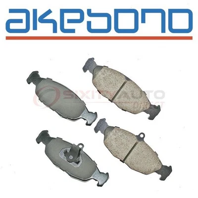 Akebono EURO Rear Disc Brake Pad Set for 1998-2003 Jaguar Vanden Plas - zu Foto 1 de 4