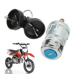 IGNITION STARTER SWITCH OFF ON START 3 CONTACT TERMINALS With 2 Keys For Go Kart - Picture 1 of 12