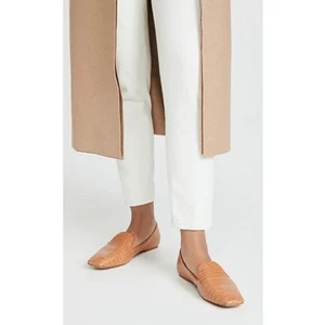 Vince Leder Kroko-Prägung Clark Loafer flach, Größe US 8,5 M / EUR 38,5, hellbraun - Bild 1 von 7
