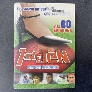 1st and Ten complete series all Seasons Complete DVD box set 80 episodes HBO - Imagen 1 de 3
