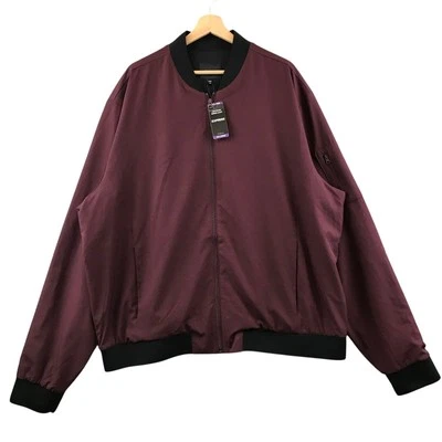 Nueva Chaqueta Bomber Express Para Hombre Ligera Manga Larga Cremallera Completa XXL Foto 1 de 4