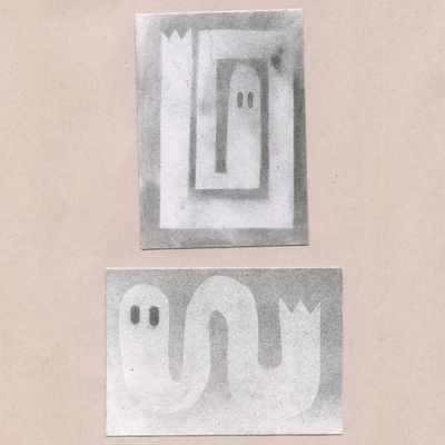Tim Olly 2 Card Set host #9 & 18 original charcoal ACEO art card Halloween - Image 1 of 4