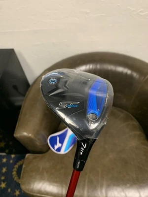 Mizuno ST-MAX 7 Wood, 21 Degree, Denali Red 60g Reg Flex, New w/ Headcover - Image 1 of 3