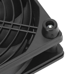 2x Computer Case Fan Ultra Silent Quiet Cooling Fan 5V USB PC Cooler Fan Cas NEW - Afbeelding 1 van 12