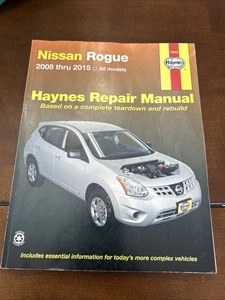 Nissan Rogue (08-20) Haynes Repair Manual - Picture 1 of 6