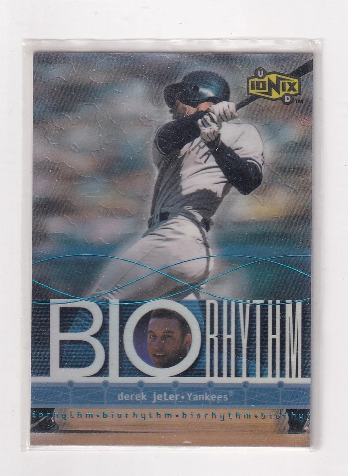 2000 Upper Deck UD Ionix Biorhythm # B2 Derek Jeter Nice Card - Image 1 of 2