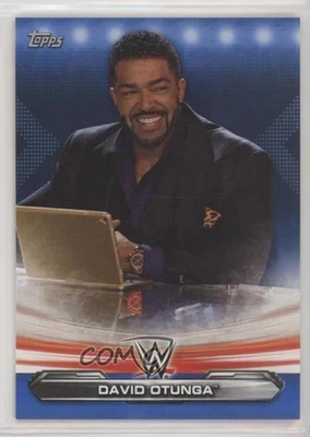 2019 Topps WWE Raw Blue /99 David Otunga #23 - Image 1 of 2