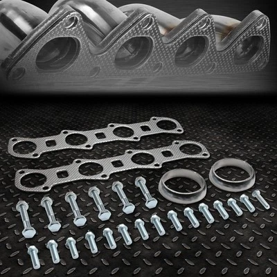 JUEGO DE JUNTAS DE CABEZAL COLECTOR DE ESCAPE SOBREALIMENTADOR 99-04 FORD F150 5,4 L CON PERNOS Foto 1 de 4