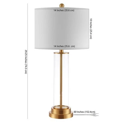 Safavieh CASSIAN 29.25" TABLE LAMP, Reduced Price 2172770791 TBL4253A Foto 1 de 4