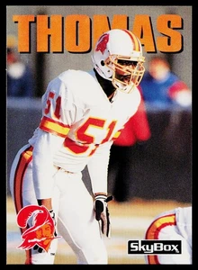 1992 SkyBox Impact - Broderick Thomas #124 - Tampa Bay Buccaneers - Picture 1 of 2