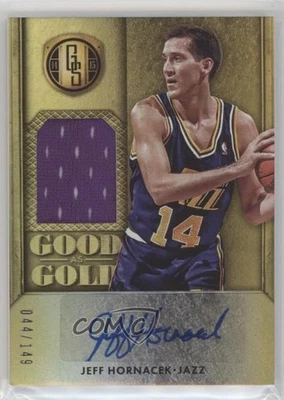 2014-15 Panini Gold Standard Good as Gold /149 Jeff Hornacek #22 Auto - Image 1 of 2