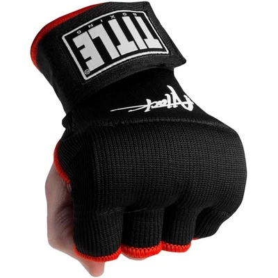 Title Boxing Attack Nitro Speed Training Glove Wraps - Black - Image 1 of 4
