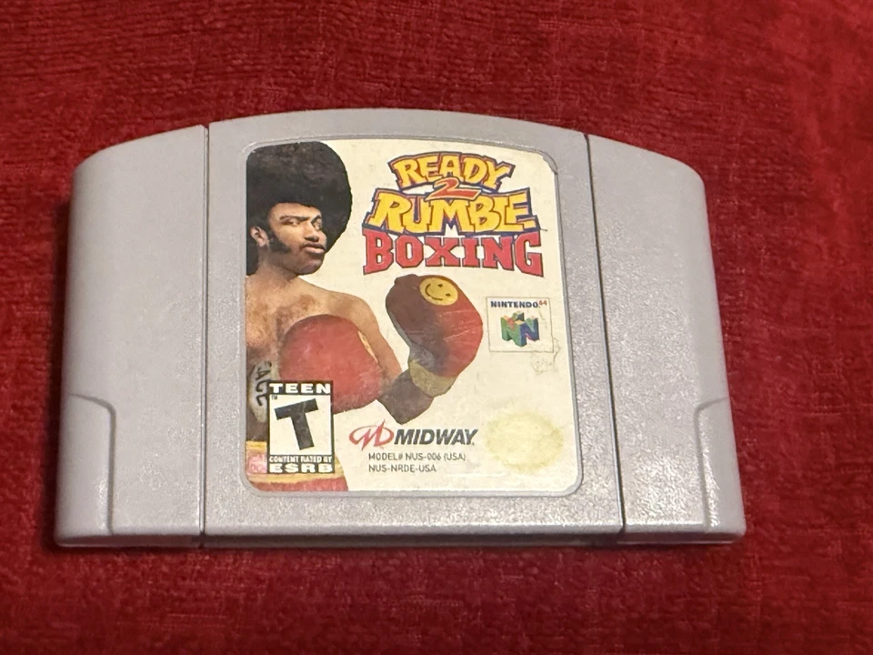 Ready 2 Rumble Boxing: Round 2 (Nintendo 64, 2000) N64 AUTÉNTICO Y PROBADO Foto 1 de 2
