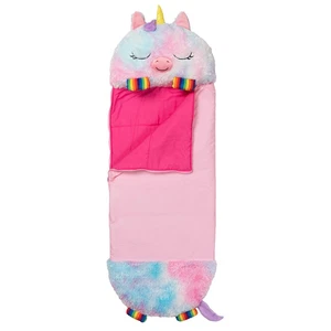 Happy Nappers: Kissen & Schlafsack: Groß - Regenbogen-Einhorn - 7+ - Bild 1 von 8