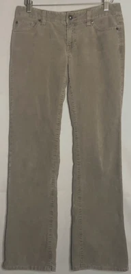 Calça Ann Taylor de veludo cinza bota fina feminina tamanho 2P - Imagem 1 de 4